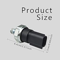 Vista 2 de Sensor de interruptor de presión de aceite de motor PS404 para Dodge Ram 1500 2500 3500 Dakota Durango Chrylser Aspen Liberty Grand Cherokee