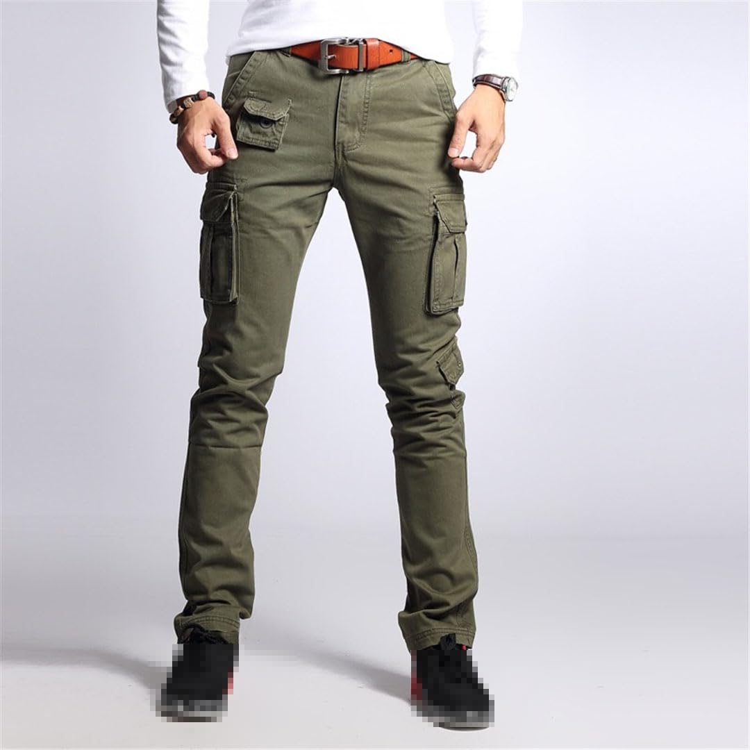 Męskie spodnie dorywczo Joggers Wojskowe spodnie taktyczne Cargo Multi-Pocket Spodnie