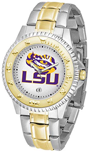 SunTime LSU Tigers Competitor Two-Tone Men's Watch