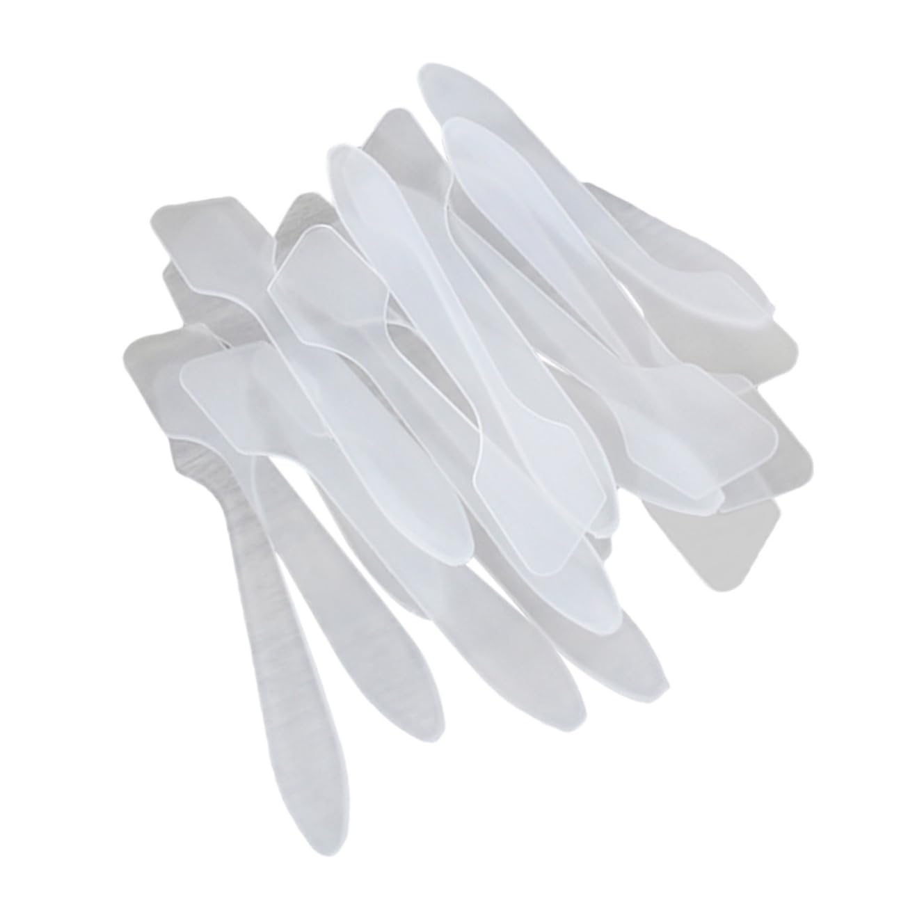 ARTSEWPLY Essential Skincare Tool 150pcs Plastic Makeup Spatulas Face Spoons for Mixing Diy Facial Masks