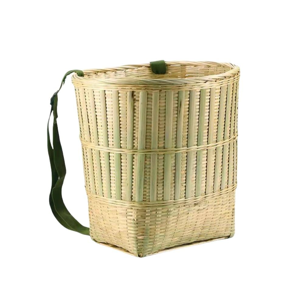 大きく深さもある竹かご 0e08ce63583c08ff1623e8dbea2da9