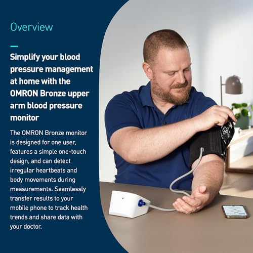 Omron BP5150 Bronze Upper Arm Blood Pressure Monitor, Clinically Validated, Medical Grade, Connects To Omron App For Unlimited Readings thumb #1