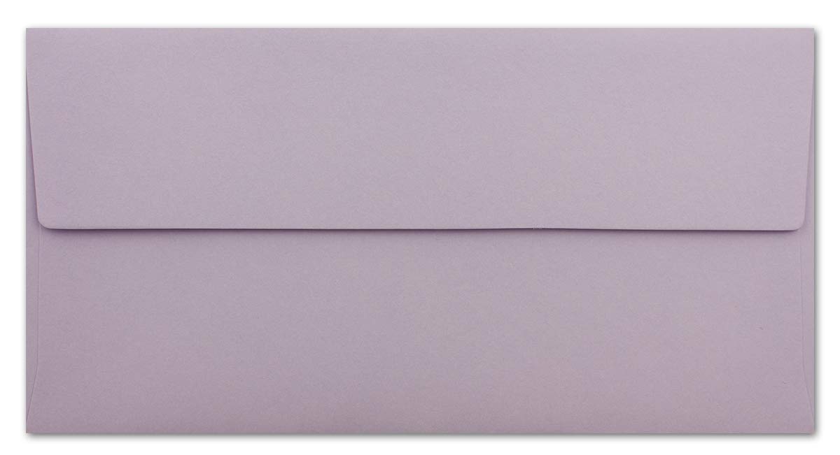 700 Sobres, Formato DL, 11 X 22 Cm, 110 G/m², Rígidos, Con Cierre Autoadhesivo, Color Lila, Marca De Calidad: FarbenFroh By GUSTAV NEUSER