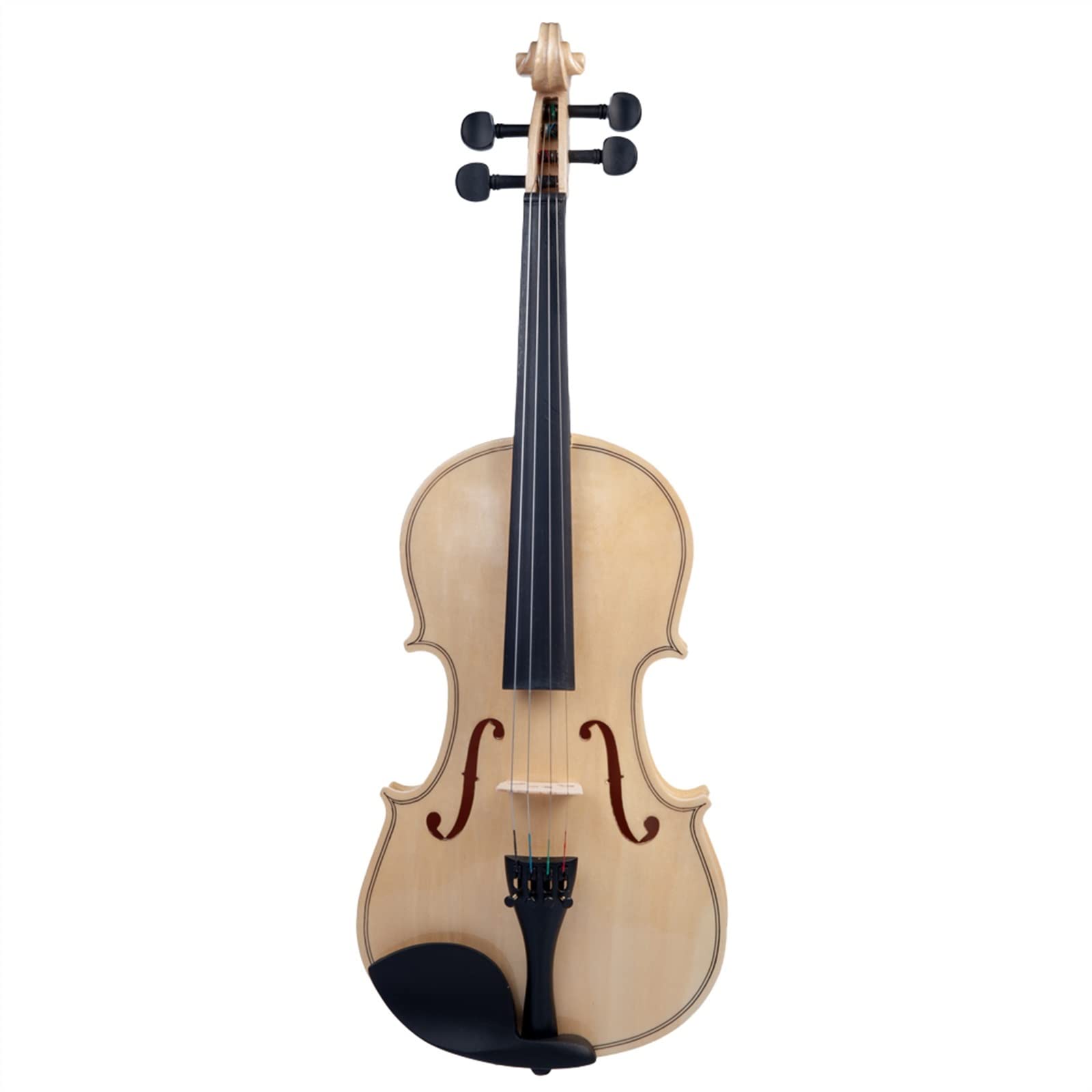 Violon Student Violino Acustico 4/4 Violino in Legno Massello A Grandezza Naturale con Archetto, Custodia E Colofonia per Principianti Adulti (Size : 1)