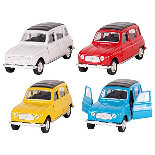 Goki - Renault 4, Metal, 1:34, L= 11.5 cm Cars and Other Vehicles, Multicoloured (12264), Medium - Image 2