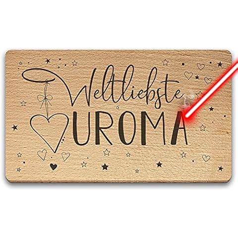 Frühstücksbrett mit Gravur - Weltliebste Uroma Cover