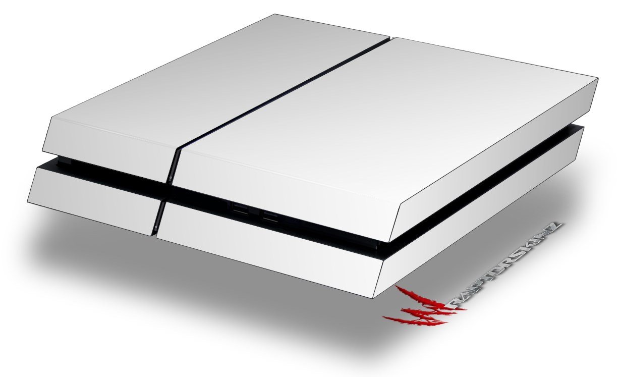 Solids Collection White - Decal Style Skin fits original PS4 Gaming Console