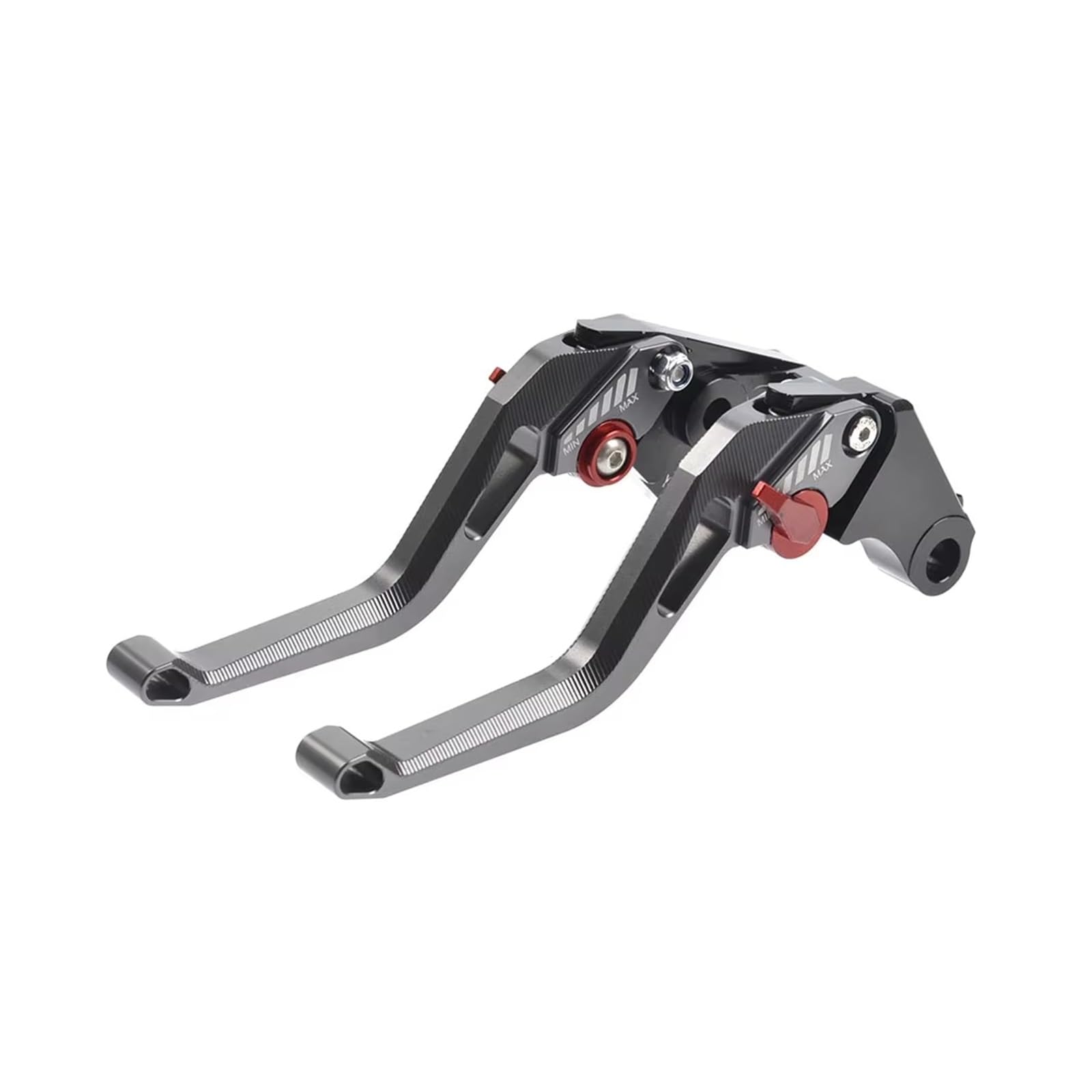 VBVGMZAS Handlebar Clutch Motorcycle Aluminum CNC Adjustable Brake Clutch Lever for Z900 for Z650 for Ninja 650R Brake Handle Lever(Gray Black)