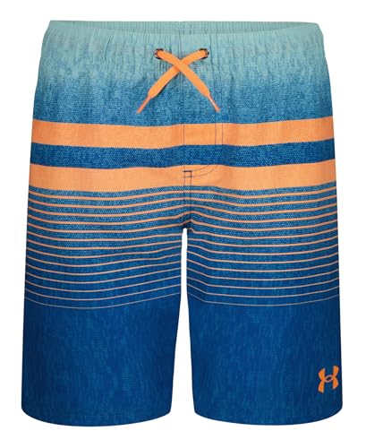 Image of Under Armour Boys' Volley Swim Trunks with UPF 50+ Sun Protection, Quick Dry Bathing Suit Shorts