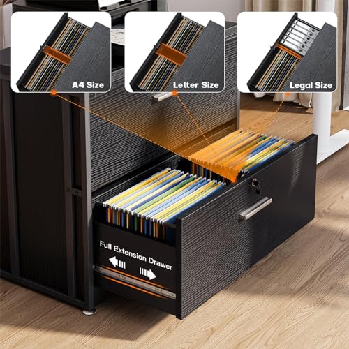 AODK-File-Cabinet-with-Charging-Station-Filing-Cabinet-for-Home-Office-Large-File-Cabinets-with-Lock-Office-Storage-Cabinet-2-Drawer-for-LegalLetterA4-File-Black