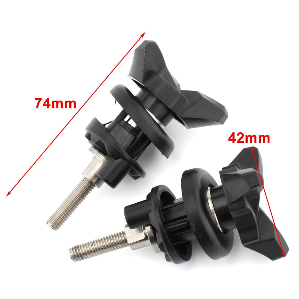 Three T FSFY Hardware di fissaggio per parabrezza moto, bullone per parabrezza, sostituzione vite per parabrezza per BMW R1200GS ADV R 1200 GS 2004-2016