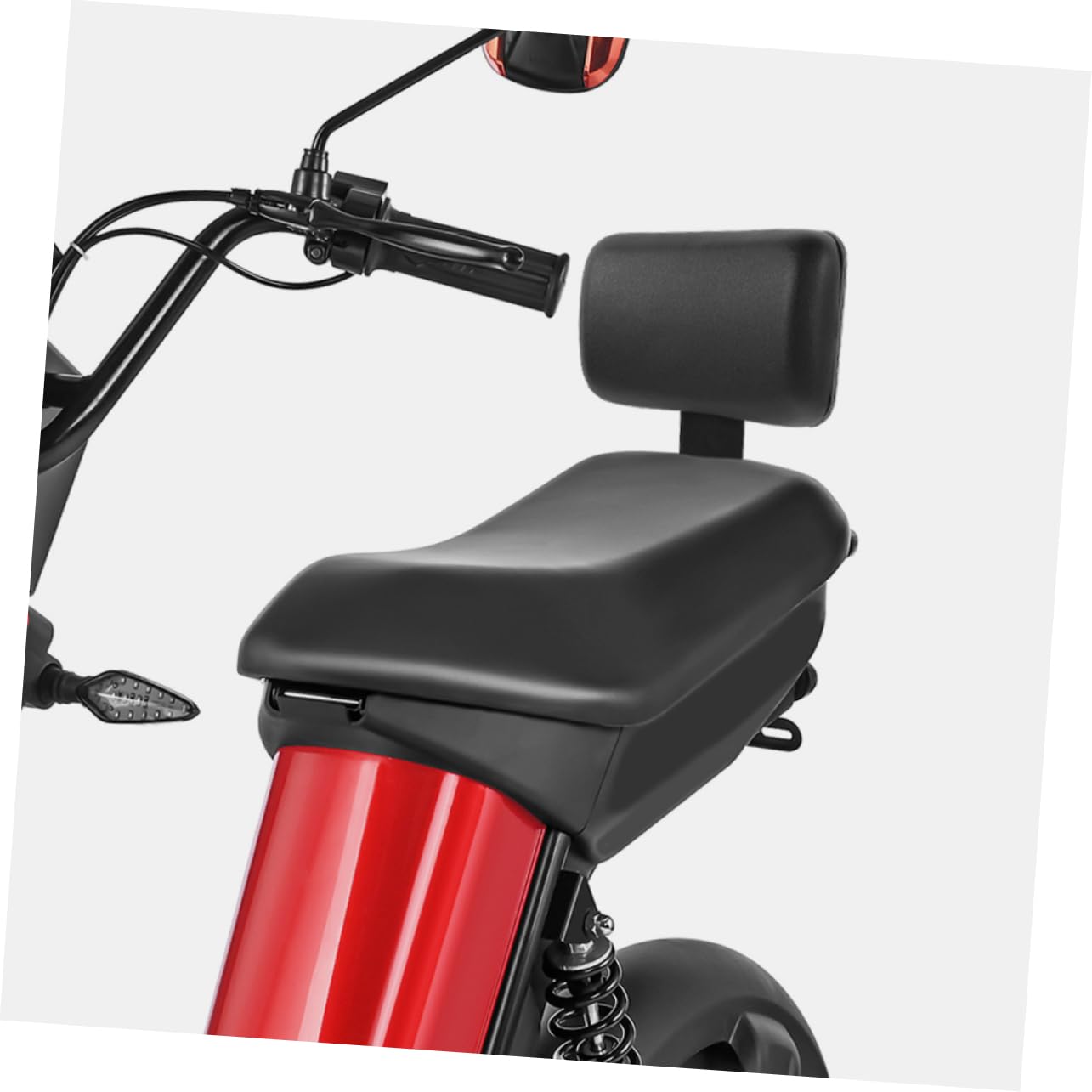 Anneome Convenient Rear Rest Practical Rear Rest Replacement Seat Cushion for Electric Bicycles