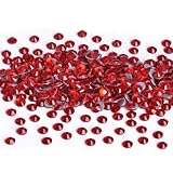 NCB 2880pcs Hot-fix Rhinestones Bulk Crystal Hot Fix Rhinestones for Crafts Clothes DIY Decoration (Siam, SS6 2mm)