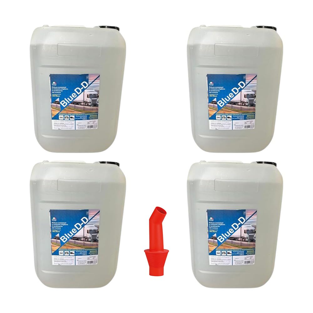 AERREGI AdBlue Set AD-Blue 5X4 Litri per Veicoli Diesel | RIDUZIONE EMISSIONI NOX | Set AD-Blue 4 TANICHE