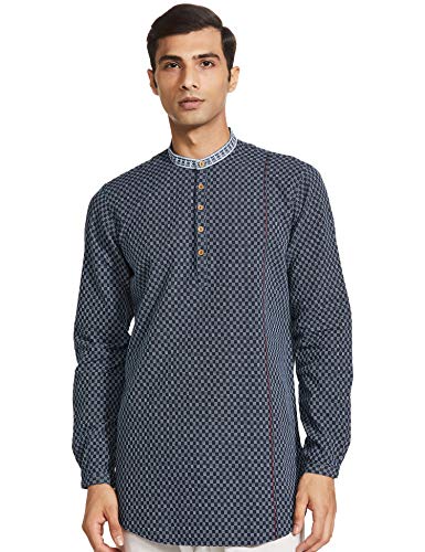 Image of Ethnix by Raymond Men's Regular Fit Tunic Shirt