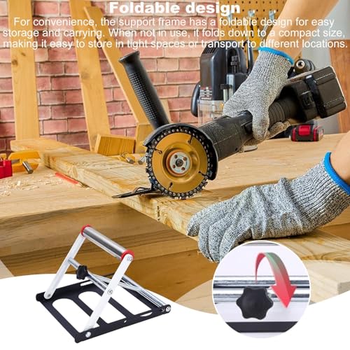 Support de machine de découpe en métal pour stabiliser vos scies à onglet - 5