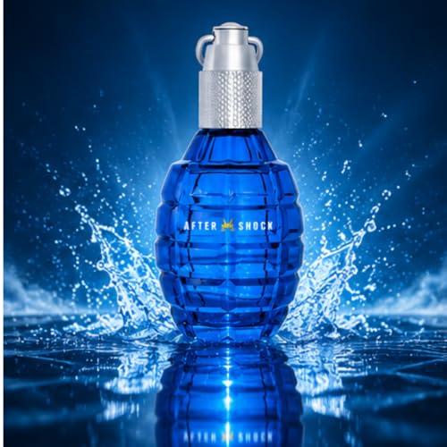 Image of Aftershock Icefox Eau De Parfum for Men 300ml | Long Lasting Perfume | Woody Aromatic Fragrance with Fresh Spicy, Lavender Fruity Notes | Masculine Luxury Scent for Daily & Evening Occasions
