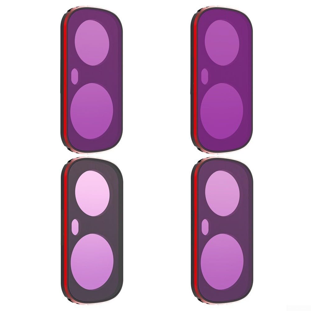 Kit filtro fotografico per Insta360 Luna Black (6 pezzi)