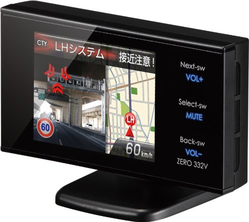 コムテック COMTEC GPSアンテナ内蔵レーダー探知機 ZERO 440S ZEROシリーズ ZERO 440S COMTEC(コムテック)のレーダー探知機の