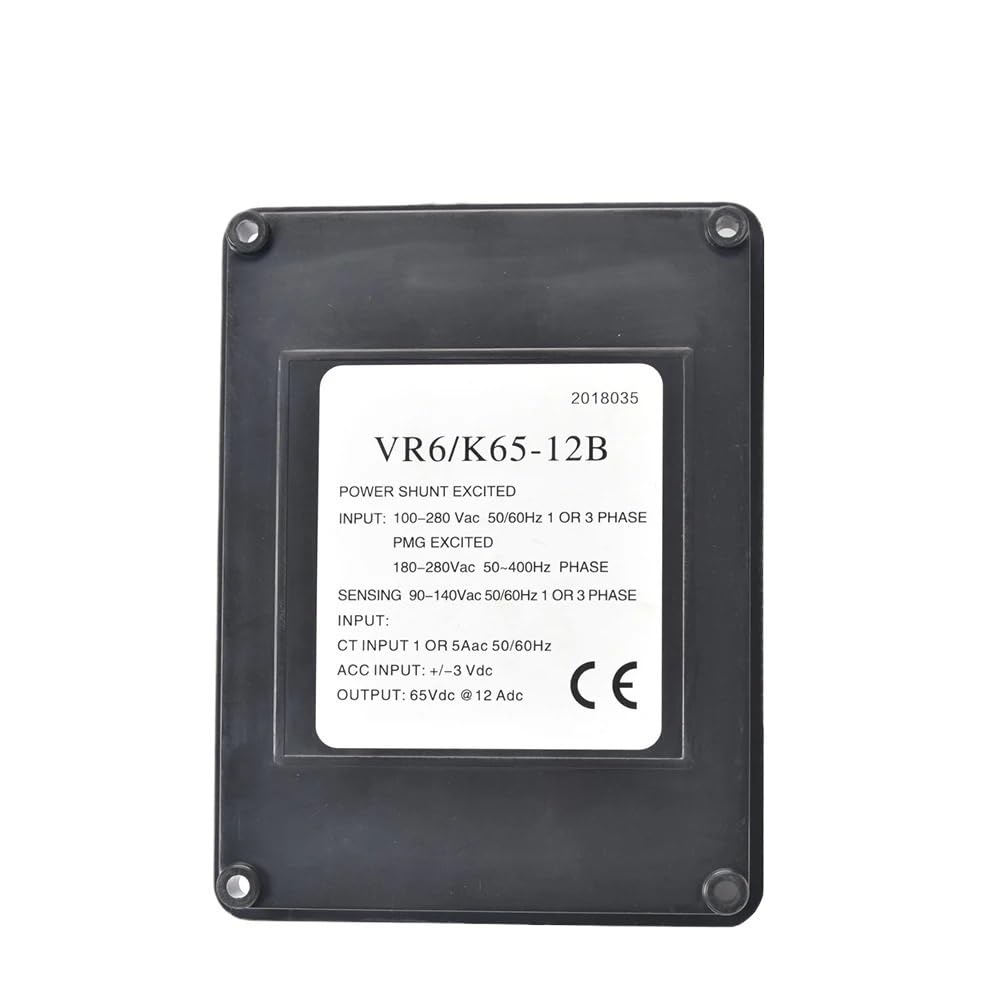 Bvdwuelgv Orange Automatic Voltage Regulator For Generator Vr6 K65-12B K125-10B(Orange)