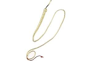 Forum Novelties 6" Metallic Gold Whip