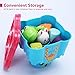 LTKFFFdp Baby Stacking Toys for Toddler 1-3, Nesting Cup Shape Sorter for Infant 6 to 12-18 Month, Learning Stackable Block, Birthday Gift for Girl Boy 9 Month