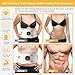 Abs Sculptor, Ab Toning Belt with Heat for Stomach Cellulite Removal Belly Fat Burning, ab Toner Machine for Belly Exercise Smooth & Firming, Lower Back Massager for Women Men Pain Relief Unisex Gifts