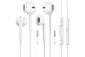 Symphony of Pure Bliss: In-Ear Wired Earphones with Microphone for Immersive Audio Experiences