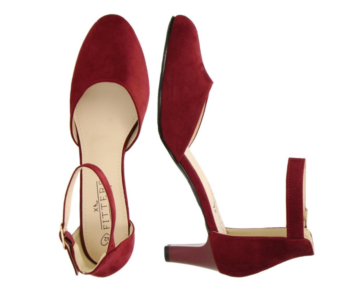 Fitters Zapatos de tacón para Mujer Ophelia, Zapatos Tallas Grandes para Mujer, Ophelia EU 42 43 44 45 46