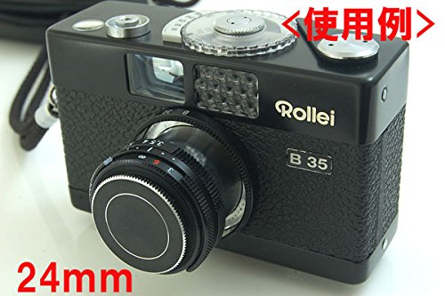 Amazon | ローライ35用メタルレンズキャップ 24mm テッサー rollei 35