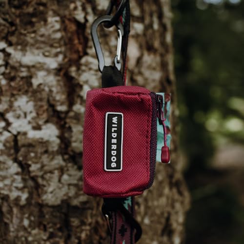 Image of Wilderdog Dog Poop Bag Holder - Berry