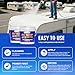 Elecoman RV Roof Coating, White Liquid Rubber RV Roof Sealant– 1 Gallon Camper Roof Sealant,Waterproof & Reflective Flexible Roof Coating for RVs, Campers, Trailers, Motorhomes,Roof Leak Repair