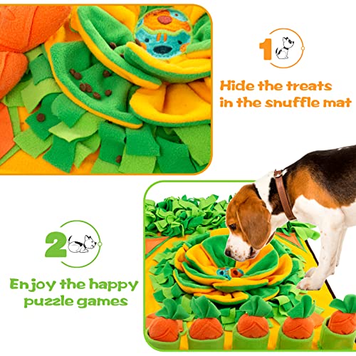 Tapis à renifler pour animaux - Stimulateur d'instinct et de compétences canines