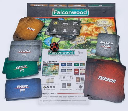 Final Girl - The Falconwood Files juego de mesa horror para adultos miniatura 5