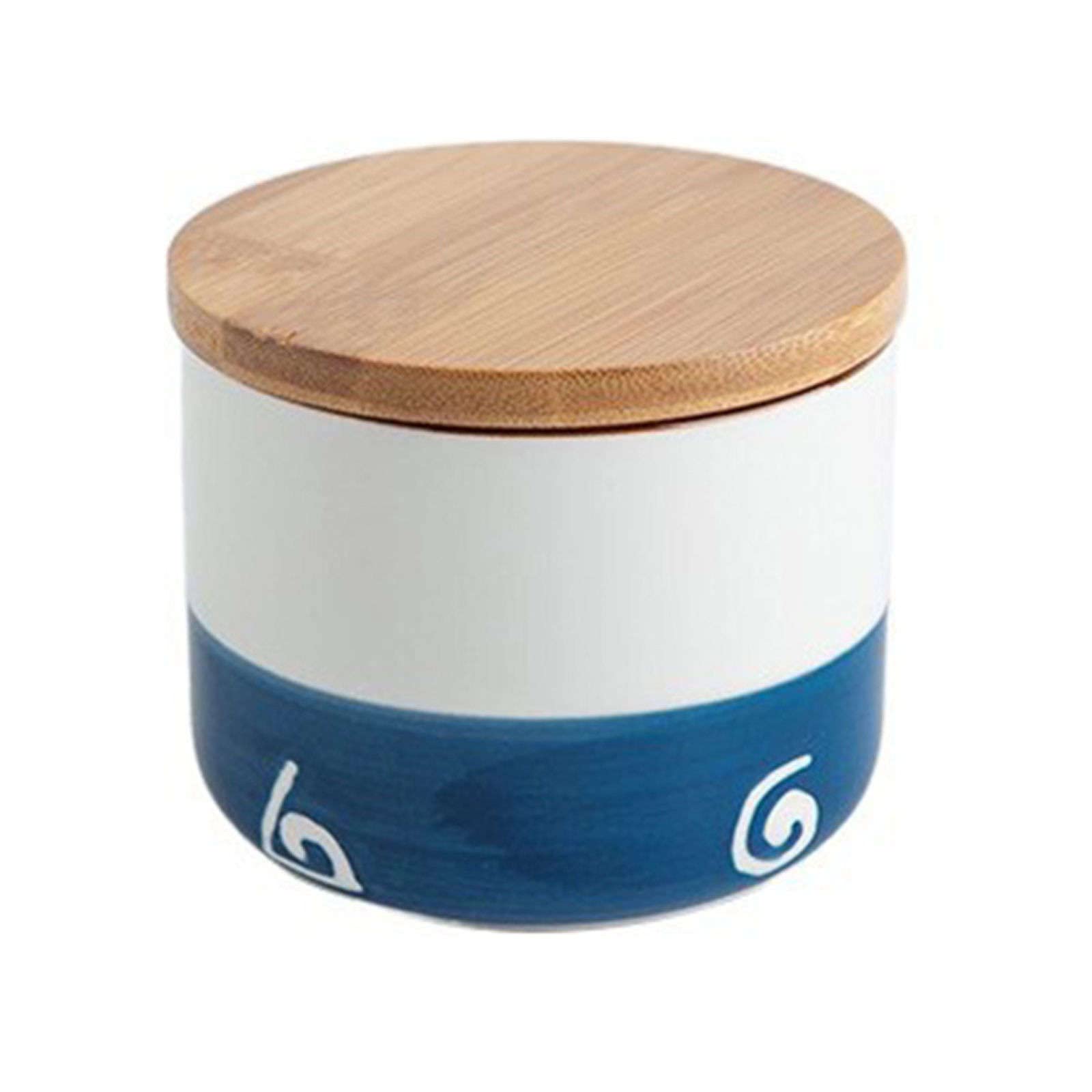 BCJMKDX Fermenter. Sugar Bowl with Lid,Sugar Salt Pot Seasoning CanisterSugar Container Spice Jar-a-350ml Pot,Ceramic Sugar Bowl