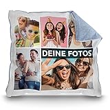 GESCHENKIDEE ZU JEDEM ANLASS - Unsere hochwertig bedruckten Kissen sind das perfekte Geschenk für verschiedenste Anlässe. Ob zum Geburtstag, zu Weihnachten, zum Jahrestag oder Vatertag. Das personalisierte Fotokissen ist ein einzigartiger Hingucker auf Ihrem Sofa, Sessel oder Lieblingsplatz.