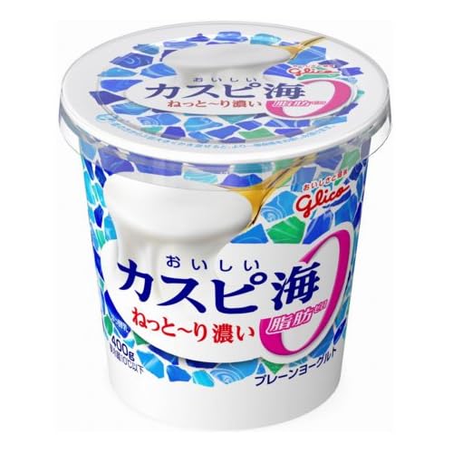 グリコ おいしいカスピ海ねっと~り濃い 脂肪0%