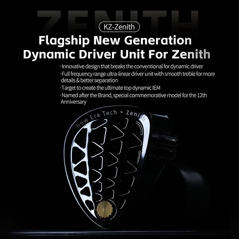 Amazon.com: KZ Zenith Tunable HiFi Earbud,Ultra Linear Dynamic
