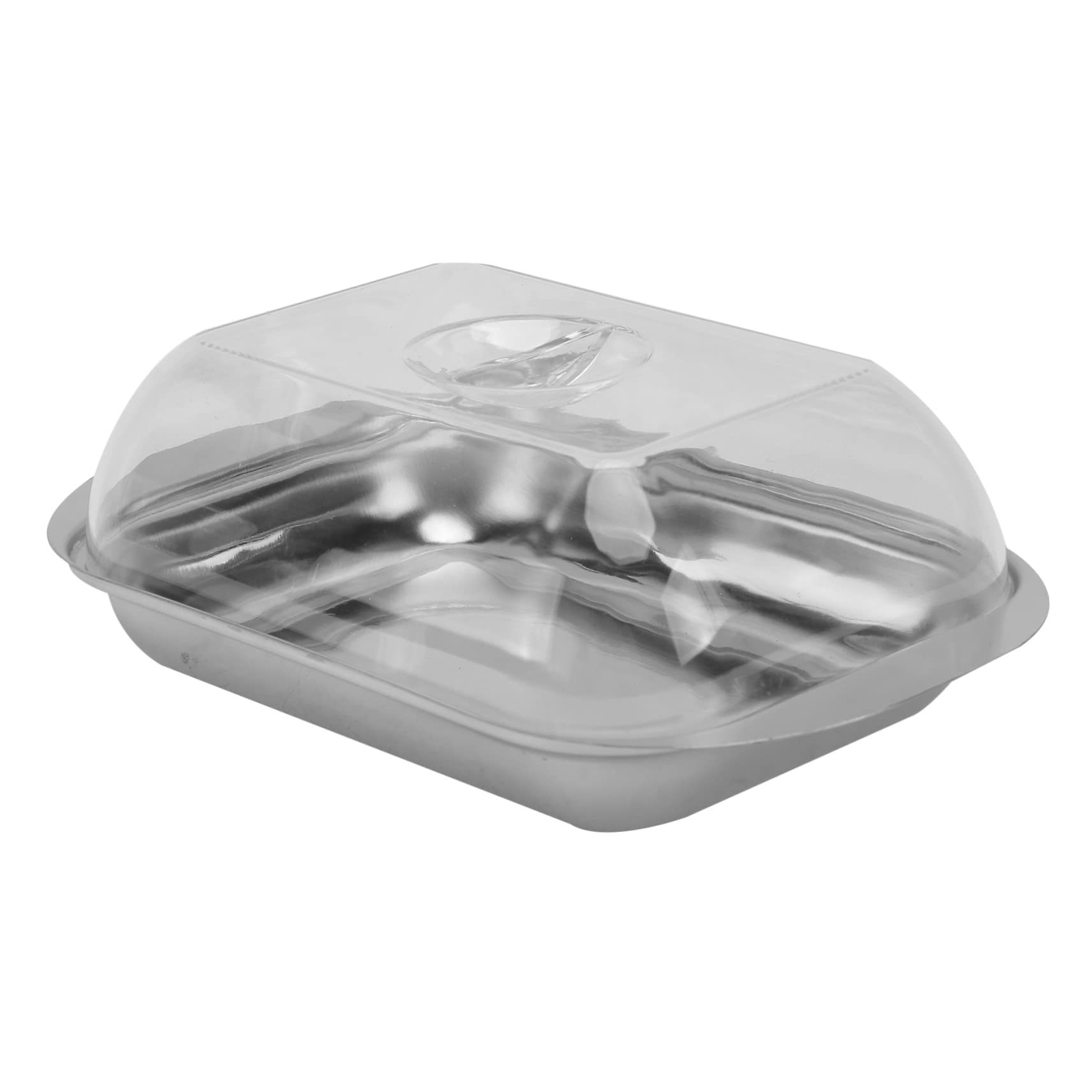 PRETYZOOM European Butter Dish Large Covered Cheese and Butter Storage for Desserts for Family Gatherings