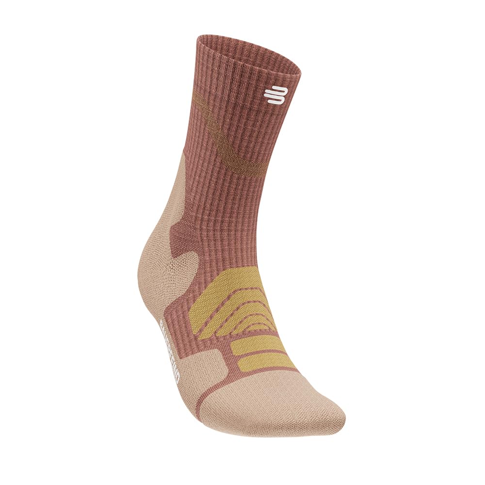 BAUERFEIND Wandersocken „Outdoor Merino Mid Cut Socks“ für Outdooraktivitäten wie Wandern (Trekking, Hiking), 1 Paar Sportsocken aus Wolle (Merino)