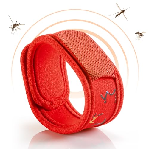 Biosynex Parakito – Pulsera antimosquitos recargable – 2 recambios incluidos...