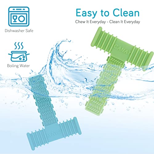 Image of Xtra Tough Sensory Chew Toys for Autistic Children (3-12 Years Old), Teething, Oral Motor Stimulation, ADHD, SPD - Made for Moderate & Aggressive Chewers (2Pack)