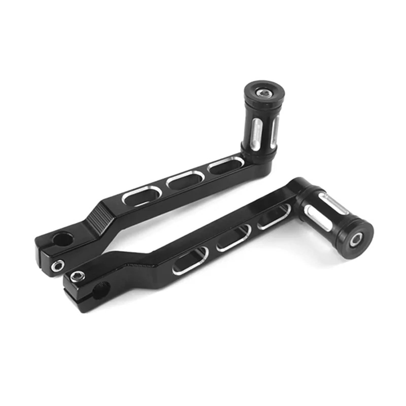 Xinqqdc One Color Shift Peg Motorcycle Gear Shift Lever Footpegs Heel Toe Pedals Shifter Fit For Touring Road Glide King Softail Metal Gear Shifter Shift Lever