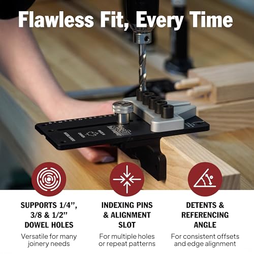 Image of JessEm 08350MK Dowelling Jig Master Kit Precision Woodworking Joinery Tools