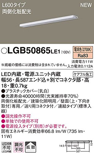 Amazon.co.jp: Panasonic LED スリムラインライト 壁直付型 連結 電球