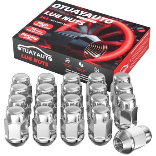 Image of OTUAYAUTO M12x1.25 Lug Nuts, Replacement for Nissan Rogue Altima Maxima