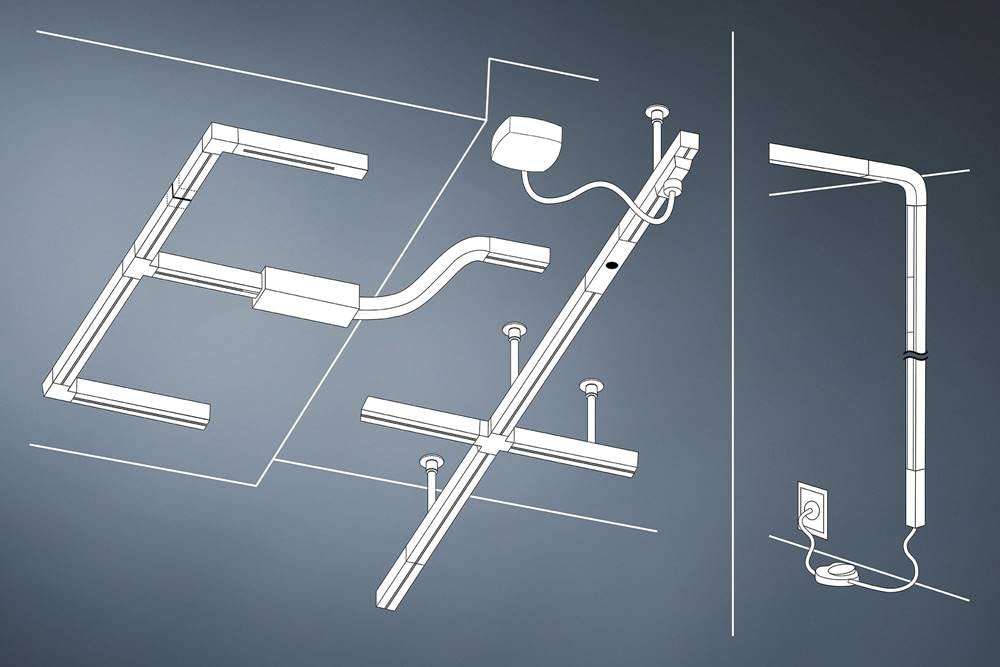 Paulmann URail System LED T-Verbinder 1x6W