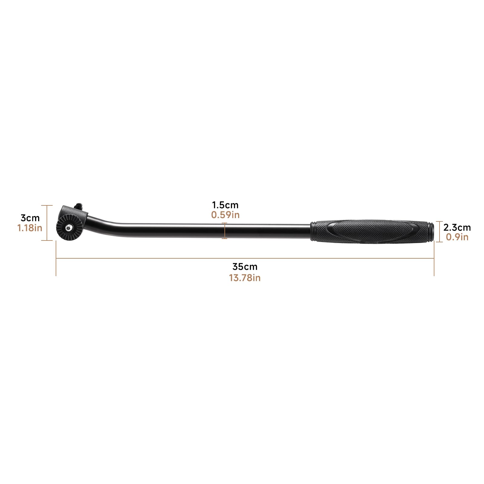 Cayer PB01 Pan Bar Griff für Head Video Heads