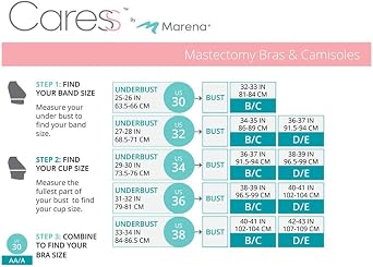 MARENA Caress Low Coverage Pocketed Bra - Compression Support Mastectomy Bra Beige