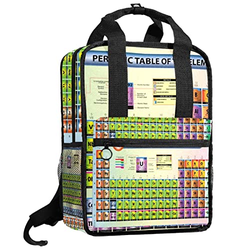 Sac à dos pour garçons motif tableau périodique pour la rentrée scolaire